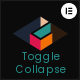 Toggle Collapse Section Elementor Addon - WordPress / Add-ons