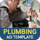 Professional Services | Plumbing Service Banner (PS013) - HTML5 / Ad Templates