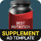 Health & Fitness | Health Supplement Banner (HF003) - HTML5 / Ad Templates