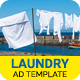Professional Services | Laundry Service Banner (PS016) - HTML5 / Ad Templates