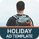 Tour & Travel | Holiday Travel Banner (TT008) - HTML5 / Ad Templates