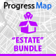 Progress Map, Estate Bundle - WordPress