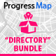 Progress Map, Directory Bundle - WordPress