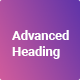 Advanced Heading and Animated Text for Elementor - WordPress / Add-ons