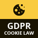 GDPR Cookie Law – Responsive JavaScript GDPR Consent Plugin - JavaScript / Miscellaneous