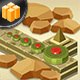 Desert Jump Game Template - Mobile / Native Web