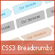 Modern CSS3 Breadcrumbs - CSS / Navigation and Menus
