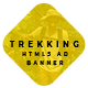 Animated Html5 Trekking Ad Banners Template