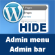 WordPress Hide Admin Menu Plugin - WordPress / Interface Elements