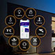 ioT Smart Home Automation Android App + Circuit + Gerber - Mobile / Android