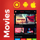 2 App Template| Movie App| Web Series App| Online Video Streaming App| OTT App| Clipix - Mobile / Native Web