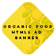 Animated Html5 Organic Food Ad Banners Template