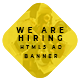 Animated Html5 We Are Hiring Ad Banners Template