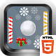 Christmas Ping Pong Ball ( HTML5 ) Xmas Game - HTML5 / Games