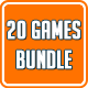 20 CASUAL GAMES - SUPER BUNDLE HTML5 GAMES (Construct 2) - HTML5 / Games