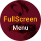Diba Large Image Menu / Elementor Full Screen Menu Widget - WordPress / Widgets