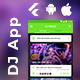 2 App Template| Events App| DJ App| Movie Ticket Booking App |Event Ticket Booking App| DJ Mania - Mobile / Flutter