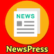 NewsPress - Ionic 5 mobile app for Wordpress