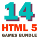 14 GAMES BUNDLE / HTML 5 / CONSTRUCT 3 - HTML5 / Games