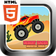 Desert Racer Monster Truck ( HTML5 ) Racing Game - HTML5 / Games