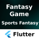 Sports Fantasy Game Android App Template + iOS App Template | Flutter | Sports Fantasy - Mobile / Flutter