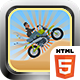 Desert Racer Motorbike ( HTML5 ) Racing Game - HTML5 / Games