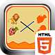Shadow Matching Game ( HTML5 ) Kids Learning Game - HTML5 / Games
