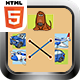 Joining Halves Kids Game ( HTML5 ) Educational Game - HTML5 / Games