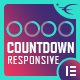 Elementor Widget - CountDown PRO - Events/Products Launch - WordPress / Add-ons