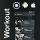 2 App Template | Fitness Workout App | Track Your Fitness App | Gym App | Gym Coach App | FitZone - Mobile / Native Web