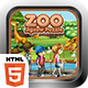 Zoo Jigsaw Puzzle Game ( HTML5 ) 24 Puzzles - HTML5 / Games