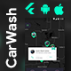 4 App Template| Car Service Appointment Booking | Car Service Provider App | CarWash - Mobile / Flutter