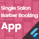 Salon Booking Management System With Mobile App using Flutter - Mobile / Flutter / Full Applications