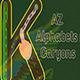 A-2-Z Alphabets Caryons (Letters Tracing) - HTML5 / Games