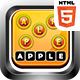 Catch and Create Words ( HTML5 ) Kids Learning Game 50 Levels - HTML5 / Games