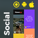 2 App Template| Social App| Post Sharing App| Social Sharing App| Video Sharing App| HowsUp - Mobile / Native Web