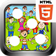 Match Missing Pieces Game ( HTML5 ) Kids Learning Game with 50 Levels - HTML5 / Games
