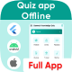 Flutter Quiz app offline with admob ready to publish template - Mobile / Flutter