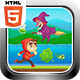 Scared Boy vs Witch ( HTML5 ) Running Game - HTML5 / Games