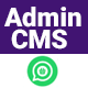 Admin CMS for WhatsApp Insta Order - jQuery JSON Store Shop - jQuery XML Store Shop - PHP Scripts / Shopping Carts