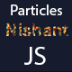 Text to Particles Dissolve Effect JS - JavaScript / Animated SVGs