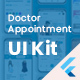 Doctor Appointment, (Doctors, Clinics, Diagnostics, Booking) Flutter UI Template - Mobile