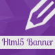 Purple - Html5 Animated Banner Template V5 - HTML5 / Ad Templates