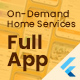 On-Demand Home Services, Business Listing, Handyman Booking with Admin Panel - Mobile / Flutter / Full Applications
