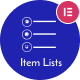 Item Lists Pro for Elementor - WordPress / Add-ons