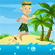Jungle Island Boy Adventure Game - Buildbox Template + Android Project - Mobile / Android