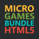 MICRO GAMES BUNDLE 2 | HTML 5 | CONSTRUCT 3 - HTML5 / Games