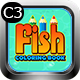 Fish Coloring Book App (Construct 3 | C3P | HTML5) Painting App - HTML5 / Games