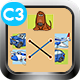 Joining Halves Game (Construct 3 | C3P | HTML5) Kids Education Game - HTML5 / Games