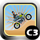 Desert Racer Motorbike (Construct 3 | C3P | HTML5) Racing Game - HTML5 / Games